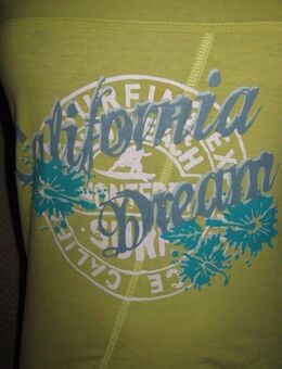 NEUw * Hawai * Karibik * Blumen * Blüten * Flower- Power * Bodycon * Tank * Träger * Top * T- Shirt "alive" Gr. 34- 36/ XS- S * kiwi * neon- grün * - Riedlingen