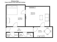Gemütliche 2-Zimmer Wohnung mit großem Schlaf-/ und Wohnzimmer direkt im Bahnhof Bad Camberg - Bad Camberg