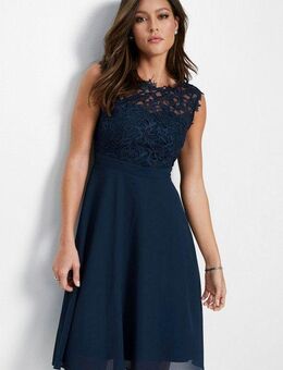 bonprix Minikleid Minikleid mit Spitze