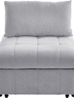 ATLANTIC home collection Sofa Fabio, Schlafsessel mit Sitztiefenverstellung