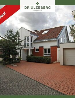 Architekten-Doppelhaushälfte mit Südwestgarten in bevorzugter Lage von Münster-Gievenbeck - Münster