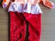Puppenkleid - Anzug - orange-rot - Pirmasens