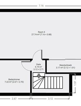 Wohnen auf zwei Etagen - 4-Zimmer-Traumwohnung mit Balkon und Stellplatz - Leipzig