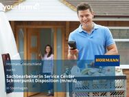 Sachbearbeiter:in Service Center Schwerpunkt Disposition (m/w/d) - Steinhagen (Nordrhein-Westfalen)