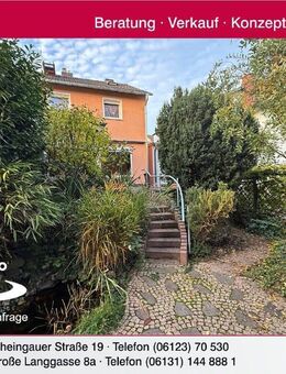 Schönes Einfamilienhaus in 1-A-Wohnlage mit Terrasse und ideal ausgerichtetem Grundstück - Rüdesheim (Rhein)