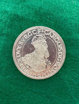 5 ECU Silbermünze 1987 Belgien Kaiser Karl V. - Mannheim