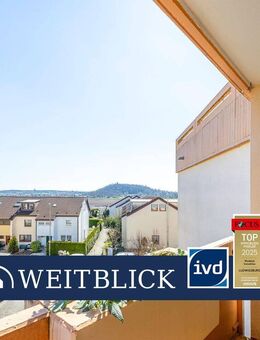 WEITBLICK: Charmante 2,5-Zimmer Wohnung mit Loggia! - Tamm