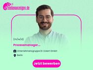 Prozessmanager (m/w/d) - Berlin