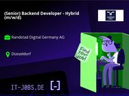 (Senior) Backend Developer - Hybrid (m/w/d) - Düsseldorf
