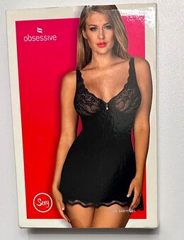 Babydoll Luvae von Obsessive, Schwarz, L/XL - Mainz