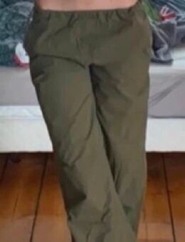 Stradivarius Parachute Pants Hose lässige Freizeithose Sommerhose lässige Hose Y2k Baggy Cargo 34 36 - Hoppegarten