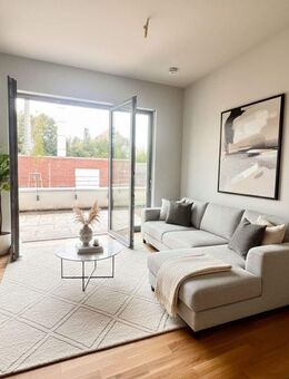 Ihr neues Zuhause im Leuchtgaswerk N°-1®: Stilvolles Erdgeschoss-Wohnen mit Terrasse - Nauen