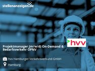 Projektmanager (m/w/d) On-Demand & Bedarfsverkehr ÖPNV - Hamburg
