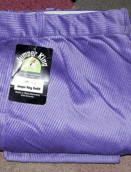 Jumper King Damen-Cord-Reithose mit Klettabschluss in schönem Flieder * 1x Gr. 38 und 1x Größe 42 - Schotten