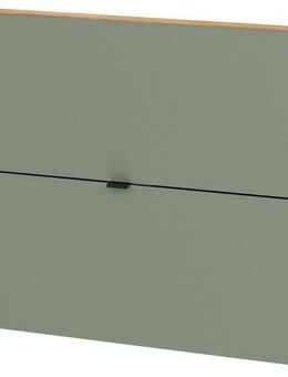 GERMANIA Schuhschrank Ameca ideal für schmale Flure, Schuhkipper in Breite 140 cm