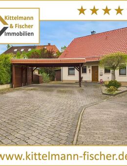Energieeffizientes Einfamilienhaus Baujahr 2003 mit Doppelcarport und Kaminofen in Danndorf - Danndorf