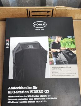 Abdeckhaube Rösle BBQ-Station VIDERO G3/G3-S+Leder Handschuhe - Mannheim