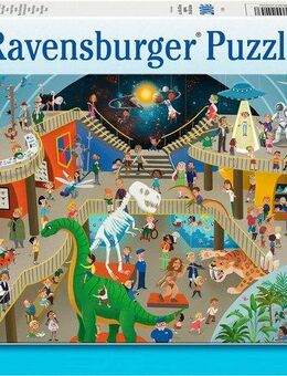 Ravensburger Puzzle Im Naturkundemuseum, 200 Puzzleteile, Made in Germany