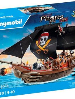 Playmobil® Großes Piratenschiff (71530), Pirates Konstruktions-Spielset, (137 St), Made in Europe