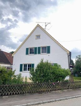 Gepflegtes Einfamilienhaus mit Garage - Bezug zum 01.11.2025 - Jettingen-Scheppach