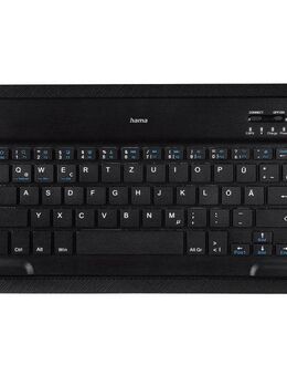 Hama Bluetooth® Tastatur mit Tablet Tasche, universal 7" bis 11", schwarz Wireless-Tastatur