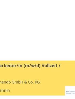 Küchenmitarbeiter/in (m/w/d) Vollzeit / Teilzeit - Kloster Lehnin