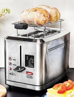 Gastroback Toaster 42395 Design Toaster Digital 2S, für 2 Scheiben, 950 W