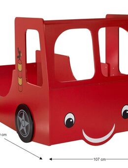 LAGERVERKAUF RESTPOSTEN Feuerwehr Kinderbett 90 x 200cm - Kaufbeuren