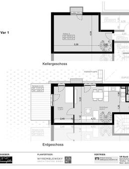 Exklusiver Neubau, zwei villenartige, moderne Häuser mit jeweils 4 Wohnungen in Untermenzing - München