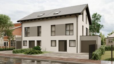 Doppelhaushälfte als Rohbau-Haus – jetzt ins Eigenheim durch Erbpacht