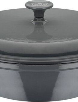 GSW Schmortopf grey, Gusseisen (1-tlg), Induktion