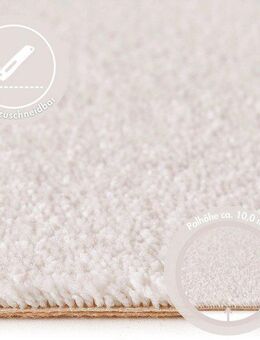 Andiamo Teppichboden Sophie, Frisee-Velours, Made in Netherlands, rechteckig, Höhe: 12 mm, Uni Farben, Breite 400 cm oder 500 cm, strapazierfähig & pflegeleicht