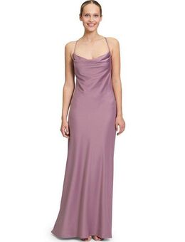 Vera Mont Abendkleid Damen Abendkleid mit Wasserfallausschnitt