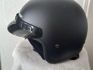 Germot Motorradhelm schwarz, Gr. 56 zu verkaufen. - Uhldingen-Mühlhofen