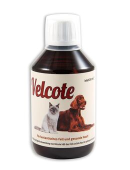 GRAU Velcote Ergänzungsfutter zur Haut- und Fellpflege - Sparpaket: 2 x 250 ml