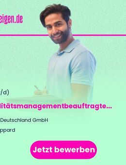 Qualitätsmanagementbeauftragter (m/w/d) - Boppard