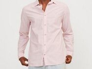 Jack & Jones Langarmhemd JJESUMMER LINEN BLEND SHIRT LS SN