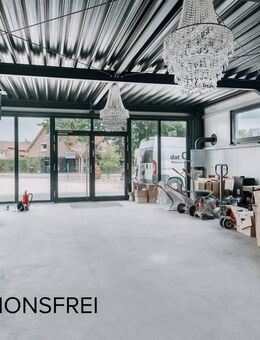 Gewerbeimmobilie mit Stil - Bungalow mit lichtdurchflutetem Glasanbau - Bardowick