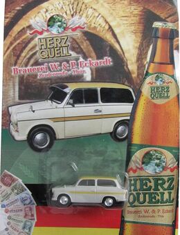 DDR Pkw Sammelserie Nr.02 - Brauerei Herzquell - Trabant Kombi - DDR Pkw - Doberschütz