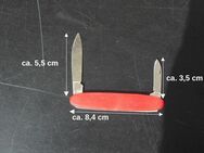 Taschenmesser Sammlermesser rot  FES rostfrei Vintage 4,- - Flensburg