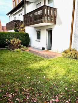 Attraktive Erdgeschosswohnung mit schönem Garten - Untermeitingen