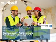 Bauingenieur:in / Architekt:in als Fachplaner Brandschutz (m/w/d) - Karlsruhe