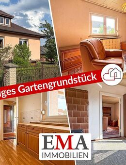 Solides Einfamilienhaus im Bungalowstil mit Tiefgarage und großem Garten - Dallgow-Döberitz