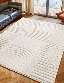 Ayyildiz Teppiche Designteppich ART 1121 Boho Design, rechteckig, Höhe: 20 mm, auch als Läufer und in rund, 3D Optik, Boho, skandinavisch, Wohnzimmer