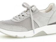 Gabor Rollingsoft Keilsneaker in sportivem Design, Freizeitschuh, Halbschuh, Schnürschuh
