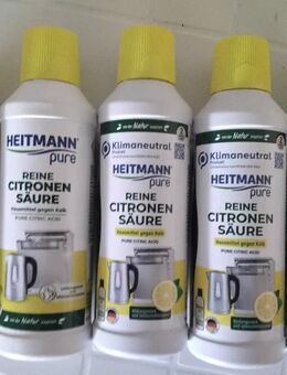 Heitmann Zitronensäure pure Citronen Säure Neu 5er Pack - Willebadessen