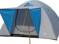 EXPLORER Kuppelzelt Iglu Zelt 3-4 Personen Campingzelt wasserdicht winddicht Ventilation, Personen: 4