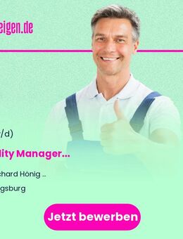 Facility Manager (m/w/d) - Augsburg