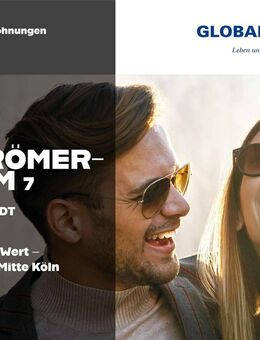 Rarität in einzigartiger Lage! Großzügige Wohnung mit traumhaft großer Terrasse am Römerturm! - Köln