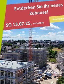 2-ZIMMER ETW IM 1. OG MIT BALKON - "WOHNEN IM PARK" IN LANGENAU - B07 - Langenau